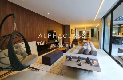 Excelente casa mobiliada para venda e locação em condomínio fechado - alphaville/tamboré