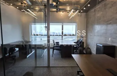 Vendo e alugo sala comercial mobiliada em alphaville - new worker tower