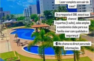 Apartamento 4 Quartos para Venda em João Pessoa, Bessa, 4 dormitórios, 2 suítes, 3 banheiros, 2 vagas