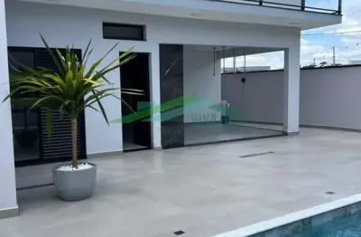 Casa em condomínio para locação em boituva, portal ville jardins, 3 dormitórios, 3 suítes, 1 banheiro, 2 vagas