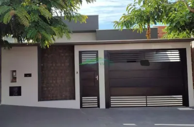Casa para venda em boituva, portal ville jardins, 3 dormitórios, 1 suíte, 1 banheiro, 2 vagas
