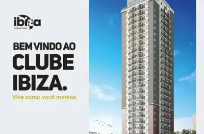 Lançamento studio no ibiza unique house com 1 quarto,de 20,70m² a 37,10 m² , à venda em curitiba, centro