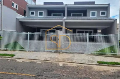 Excelente sobrado novo com 3 suítes, 300m² de terreno, à venda em são josé dos pinhais, aristocrata