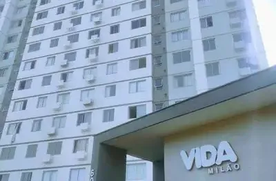 Apartamento novo, com armários, 2q/suíte, 1 vaga, vila luciana, goiânia (go)