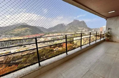 Apartamento 4 quartos, 1 suíte, 2 vagas à venda na abm - barra da tijuca