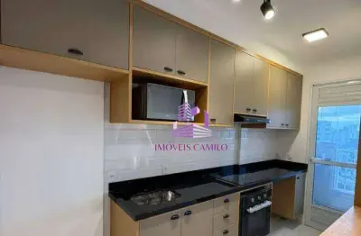 Apartamento com 2 dormitórios para alugar, 45 m² - bethaville i - barueri/sp
