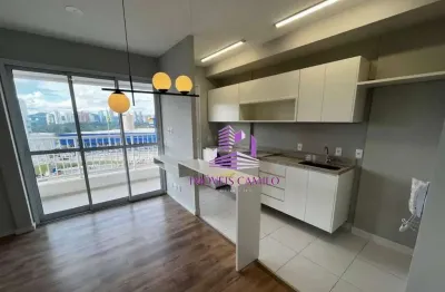 Apartamento com 1 dormitório para alugar, 45 m² - bethaville i - barueri/sp