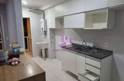 Apartamento mobiliado com 2 dormitórios para alugar, 76 m²  - bethaville - barueri/sp