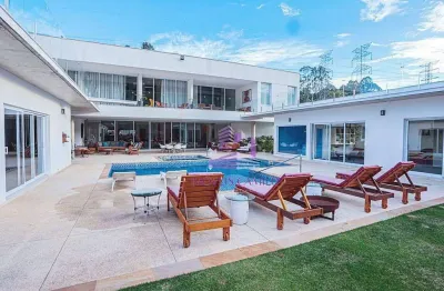 Sobrado com 4 suítes à venda, 1500 m² no residencial 1 - tamboré - barueri/sp