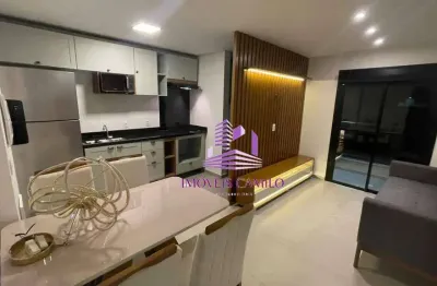 Studio mobiliado com 1 dormitório para alugar, 41 m² - empresarial 18 do forte - barueri/sp