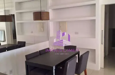 Apartamento mobiliado para alugar, 50 m² - alphaville conde i - barueri/sp
