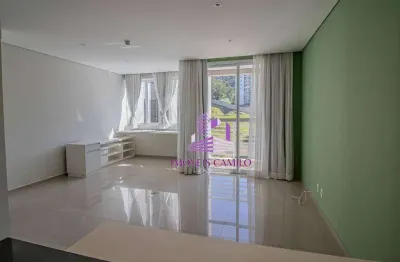 Studio com 1 dormitório para alugar, 45 m² - tamboré - santana de parnaíba/sp