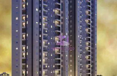 Apartamento com 2 dormitórios à venda, 42 m² - jardim tupanci - barueri/sp