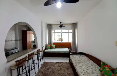 Apartamento a venda na praia das pitangueiras, 01 dormitório, 02 quadras da prai