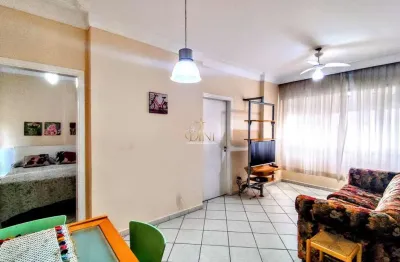 Apartamento à venda na praia das pitangueiras, 02 dormitórios, 01 vaga, vista ma