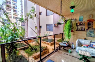 Apartamento á venda na praia das pitangueiras, 02 dormitórios, 02 vagas de garag