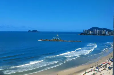 Apartamento à venda na praia das pitangueiras, 05 dormitórios, 02 vagas, frente