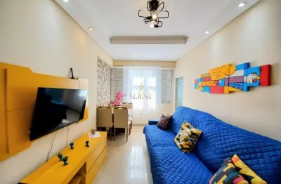 Apartamento para locação anual na praia das pitangueiras, 01 dormitório, 01 vaga
