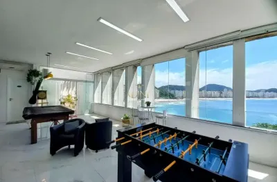 Cobertura com 4 dormitórios à venda, 450 m² por r$ 4.000.000,00 - astúrias - gua