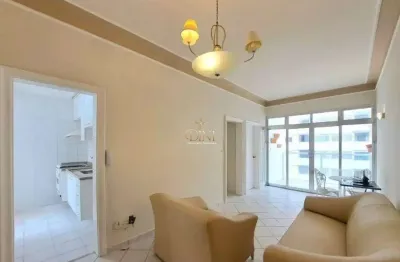 Apartamento para locação anual na praia das pitangueiras, 02 dormitórios, 01 qua