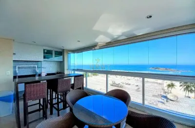 Apartamento 3 dormitórios à venda, r$ 2.300.000,00 - pitangueiras - guarujá/sp