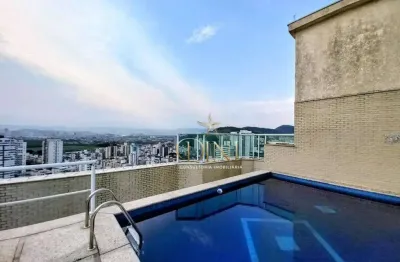 Cobertura com 3 dormitórios à venda, 318 m² por R$ 2.350.000,00 - Tombo - Guarujá/SP