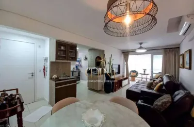 Apartamento com 3 dormitórios à venda, 100 m² por R$ 990.000,00 - Pitangueiras - Guarujá/SP