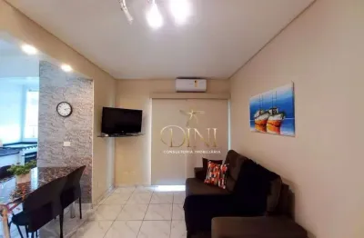 Apartamento com 1 dormitório à venda, 45 m² por R$ 410.000,00 - Pitangueiras - Guarujá/SP