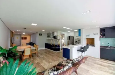 Apartamento com 3 dormitórios à venda, 110 m² por R$ 980.000,00 - Pitangueiras - Guarujá/SP