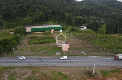 Terreno de 4.646m² às margens da sc-108 em massaranduba, sc