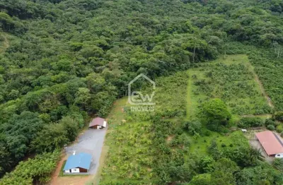 Terreno para chácara com área total de 41.303m² em schroeder, sc