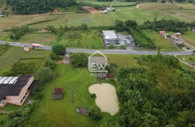 Terreno frente para rodovia sc-108 com 31.287m² em massaranduba, sc