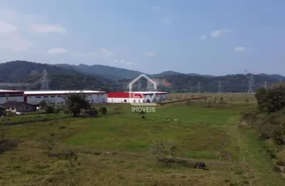 Terreno industrial com área total de 46.422m² em gaspar, sc