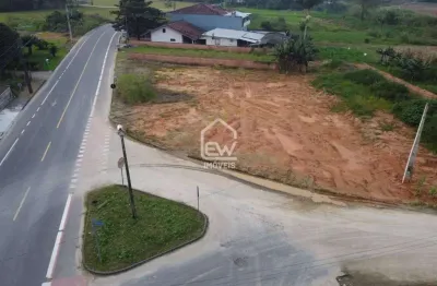 Lote com 489m² no bairro patrimônio em massaranduba, sc