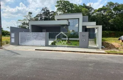 Casa no loteamento catarina de alexandria, barra do rio cerro em jaraguá do sul, sc