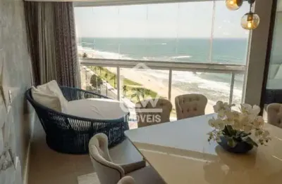 Apartamento mobiliado com 154m² no blue atlantic residence em barra velha, sc