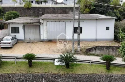 Galpão para locação com área total de 680m² em massaranduba, sc