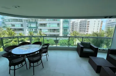 Lindo residencial de monaco av lucio costa 4 suites com 4 vagas de garagem
