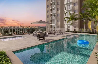 Apartamento de 1 ou 2 dormitórios, com varanda à venda no  morumbi