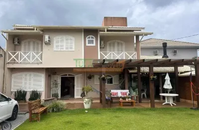Casa com 3 quartos à venda na rua tucumã, 200, enseada de brito, palhoça por r$ 1.490.000