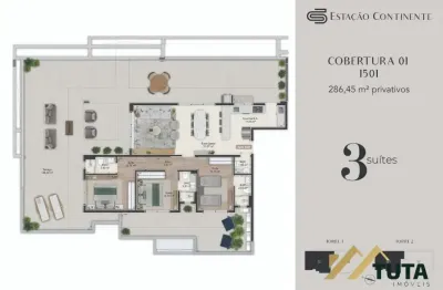 Cobertura com 3 quartos à venda na rua eugênio raulino koerich, 400, campinas, são josé por r$ 4.900.000