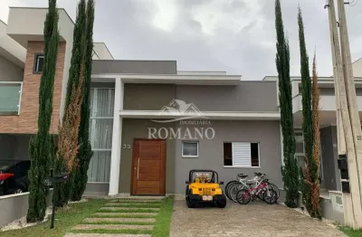 Casa térrea com lazer completo no condomínio terras de são francisco, sorocaba
