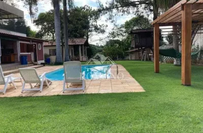 Chácara com 5 dormitórios à venda, 2000 m² por r$ 1.100.000,00 - monte bianco - araçoiaba da serra/sp