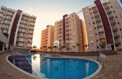 Apartamento com 2 dormitórios para alugar, 57 m² - jardim são lourenço - bragança paulista/sp