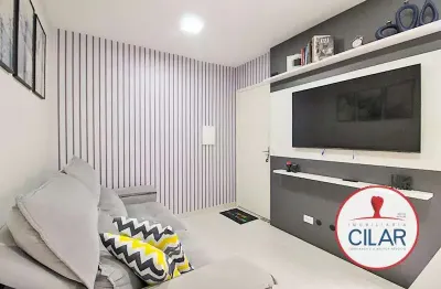 Imobiliária cilar vende apartamento 2 quartos em campo largo com 45,87m², ref. 100878.001-cilar