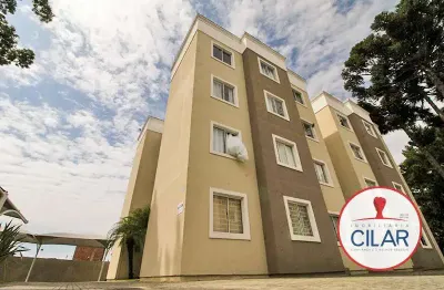 Imobiliária cilar vende apartamento 2 quartos em almirante tamandaré com 57,32m², ref. 100841.001-cilar