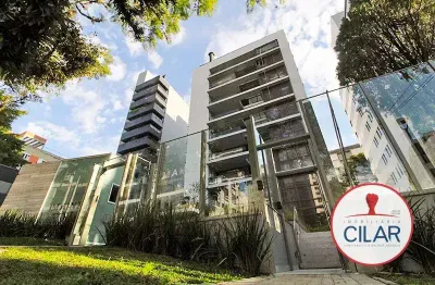 Imobiliária cilar vende apartamento duplex, 2 suítes, 3 vagas, no batel com 205,79m², ref. 100836.001-cilar