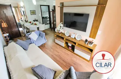 Imobiliária cilar vende apartamento 3 quartos com 110,95m² na água verde ref. 100801.001-ciilar