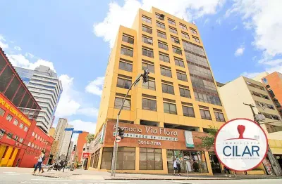 Imobiliária cilar vende sala/conjunto comercial no centro com 31,87m², ref. 100750.001-cilar