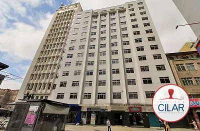 Imobiliária cilar vende sala comercial no centro com 45m², ref. 100300.001 -cilar
